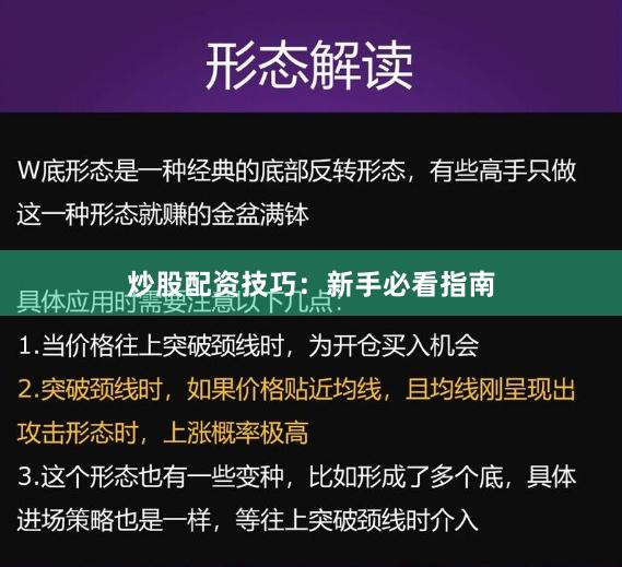 炒股配资技巧：新手必看指南